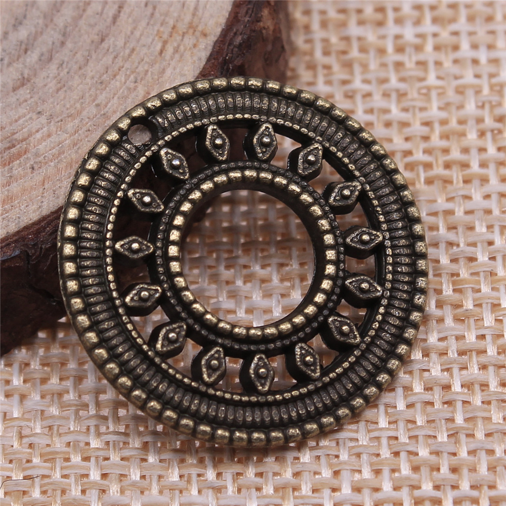 Vintage Collectible Item - 10pcs 26x26mm(1.02x1.02inch) 2 Colors Antique Bronze