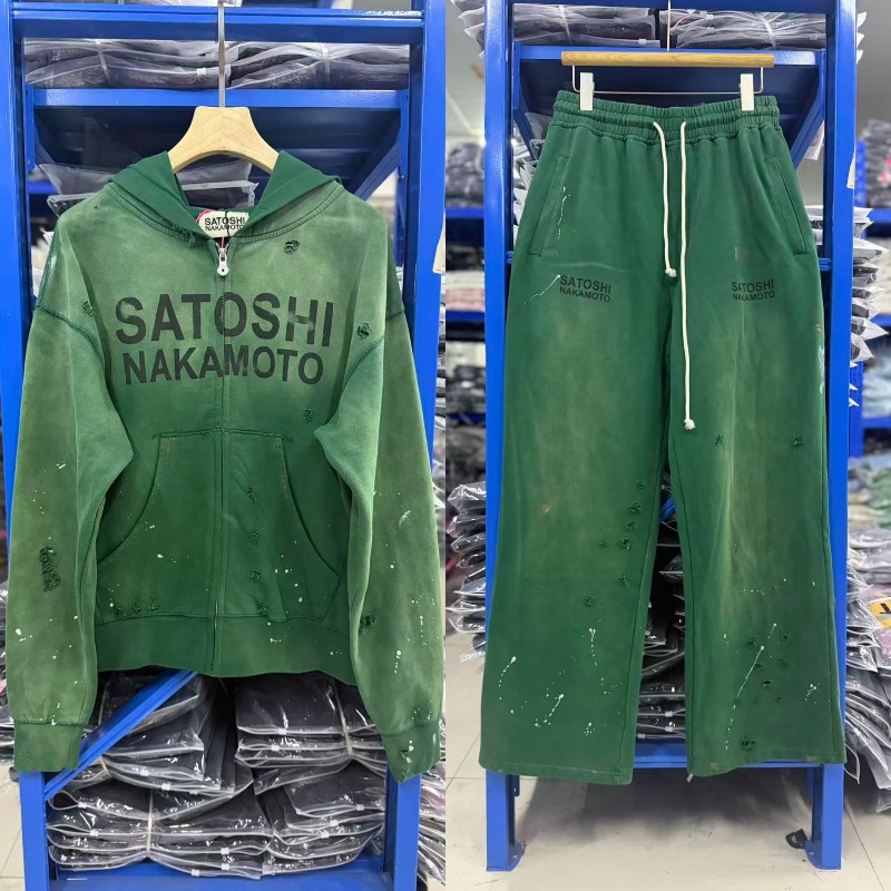 Street Trend Hip Hop Satoshi N - Vintage Zipper ulasan dan harga