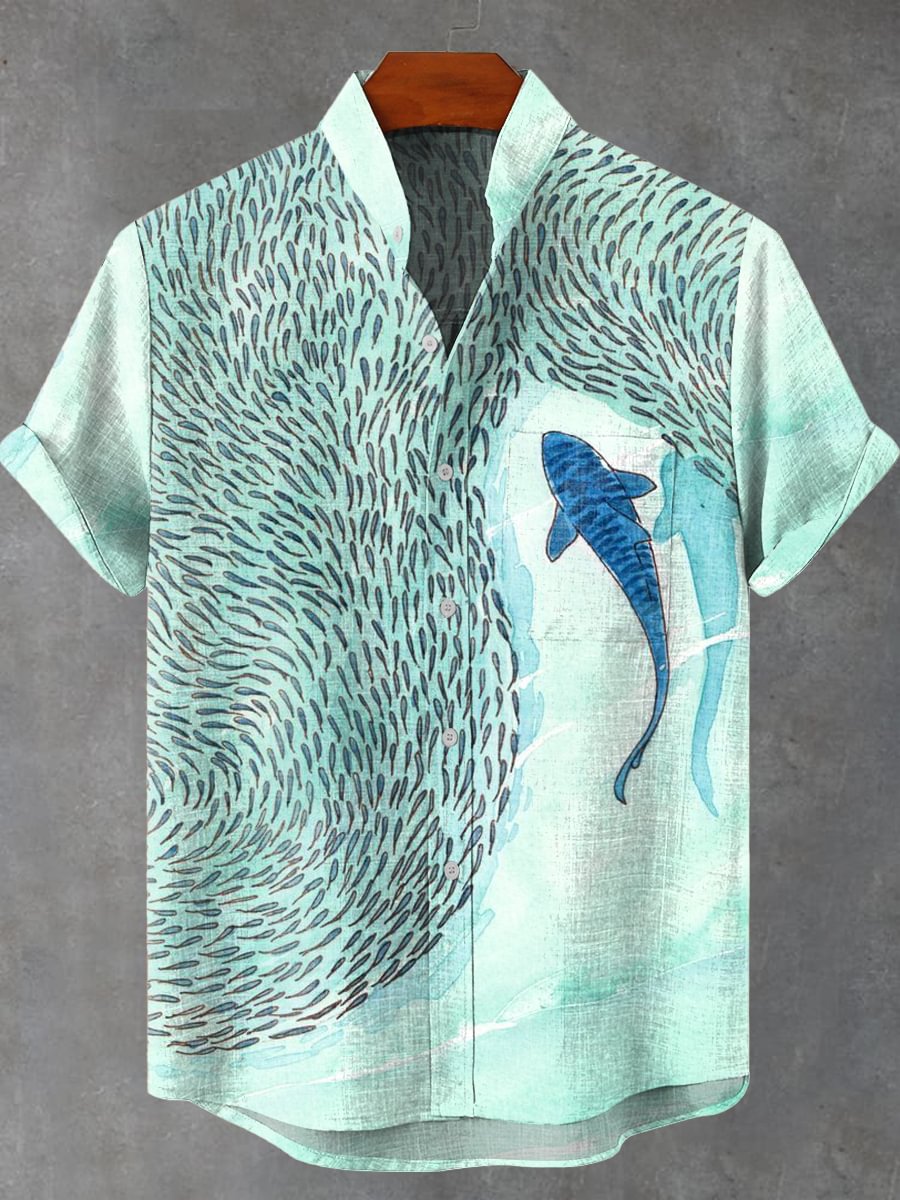 Vintage Fish Pattern Men's Art - Vintage Collectible Shop ulasan dan harga
