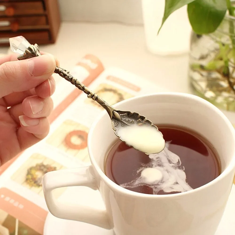 6pcs Set Ice Cream Spoon Jam S - Vintage Collectible Spoons ulasan dan harga