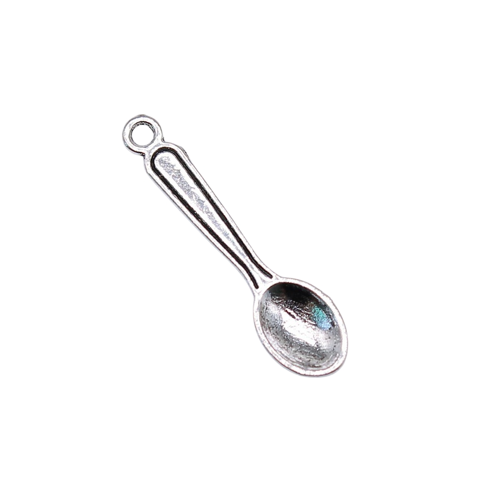 WYSIWYG 40pcs 24x6mm Charms Ki - Vintage Collectible Spoons ulasan dan harga