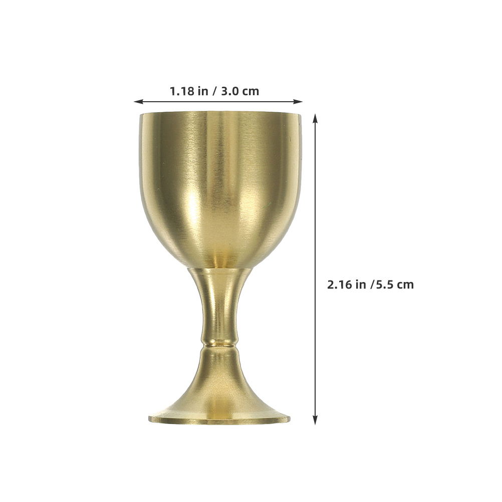 Golden Chalice Communion Cup S - Collectible Vintage Wine ulasan dan harga