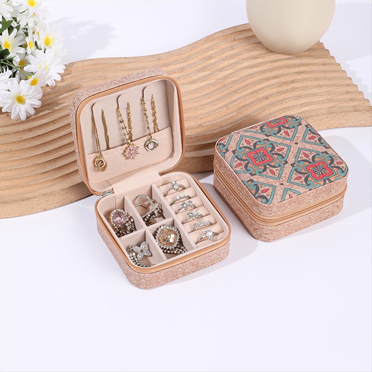 [N84R] 4PCS Vintage Cork Jewel - Vintage Zipper ulasan dan harga