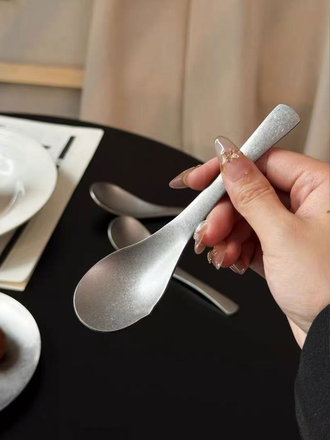 Vintage-Style Distressed Spoon - Vintage Collectible Spoons ulasan dan harga