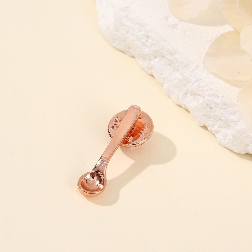 Gift Cute Design Spoon Brooch  - Vintage Collectible Spoons ulasan dan harga