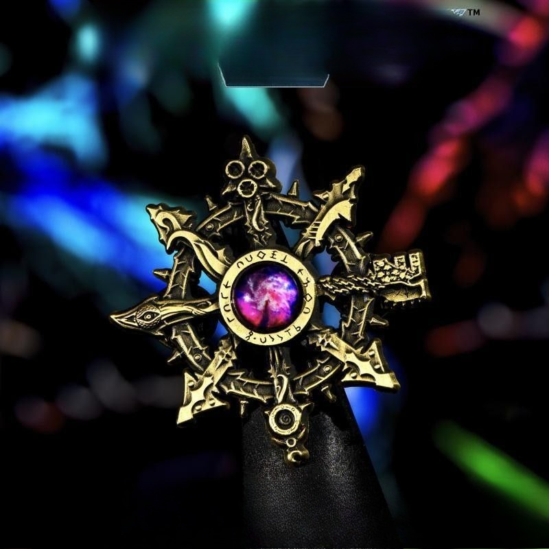 Vintage Gothic Pentagram Inlai - Collectible Vintage Brooches ulasan dan harga