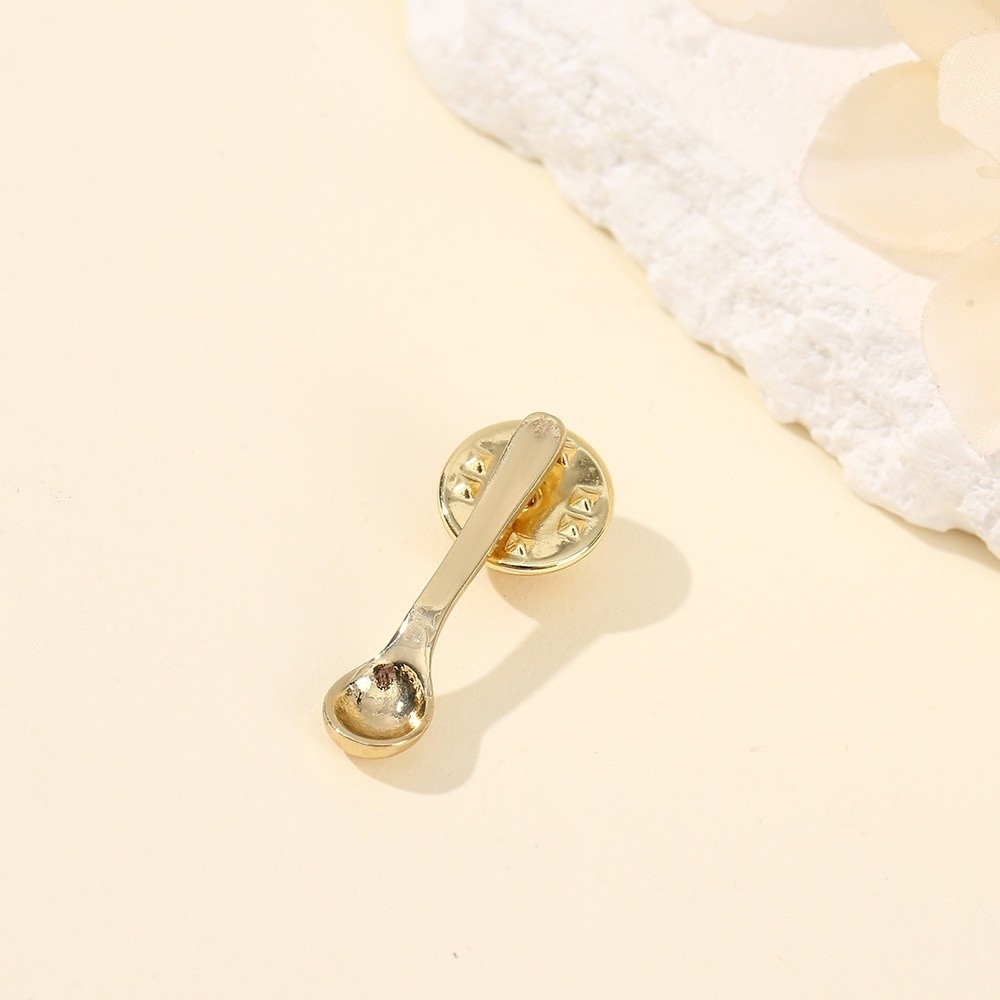 Cute Design Spoon Brooch Creat - Vintage Collectible Spoons ulasan dan harga