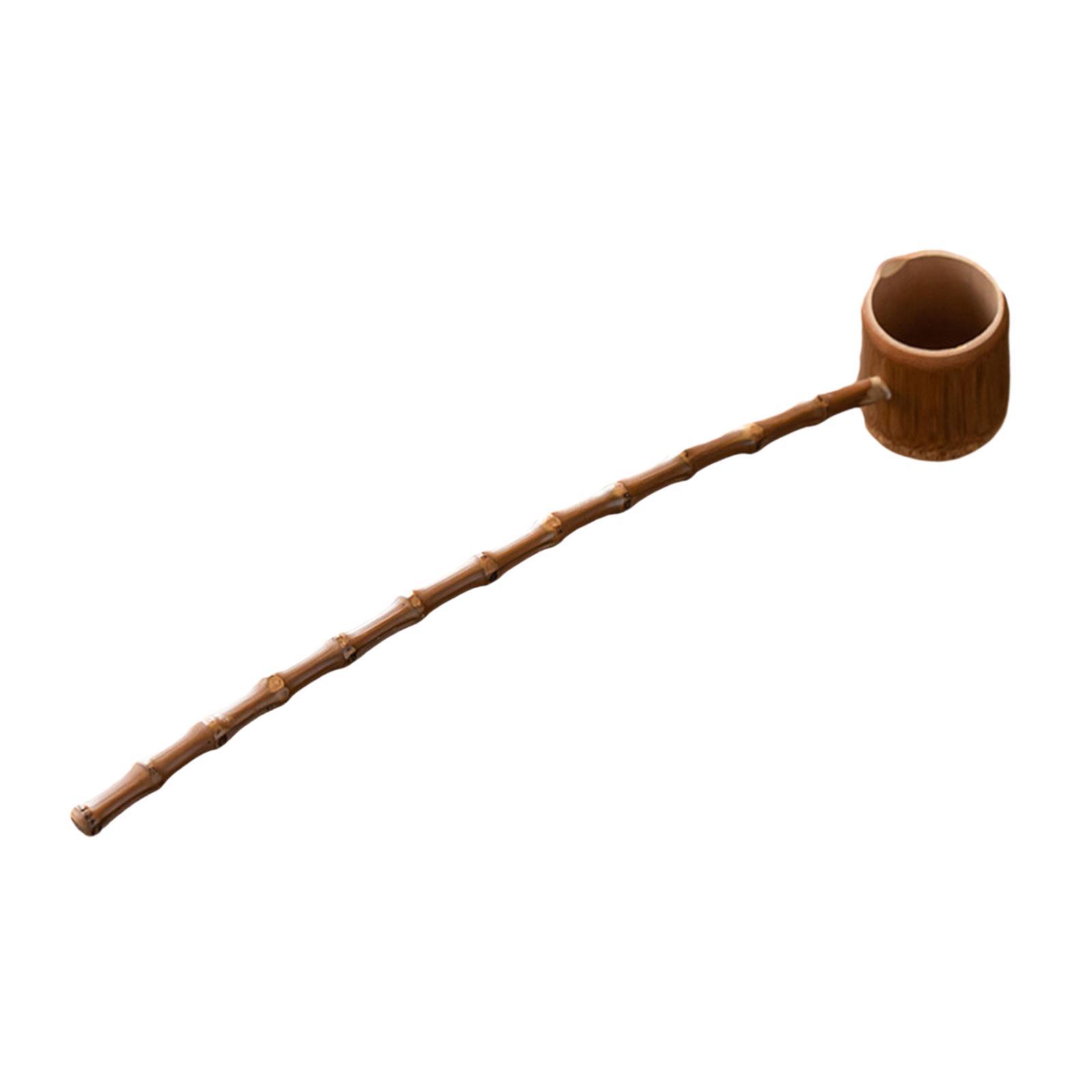 Bamboo Water Ladle Collectible - Vintage Collectible Spoons ulasan dan harga