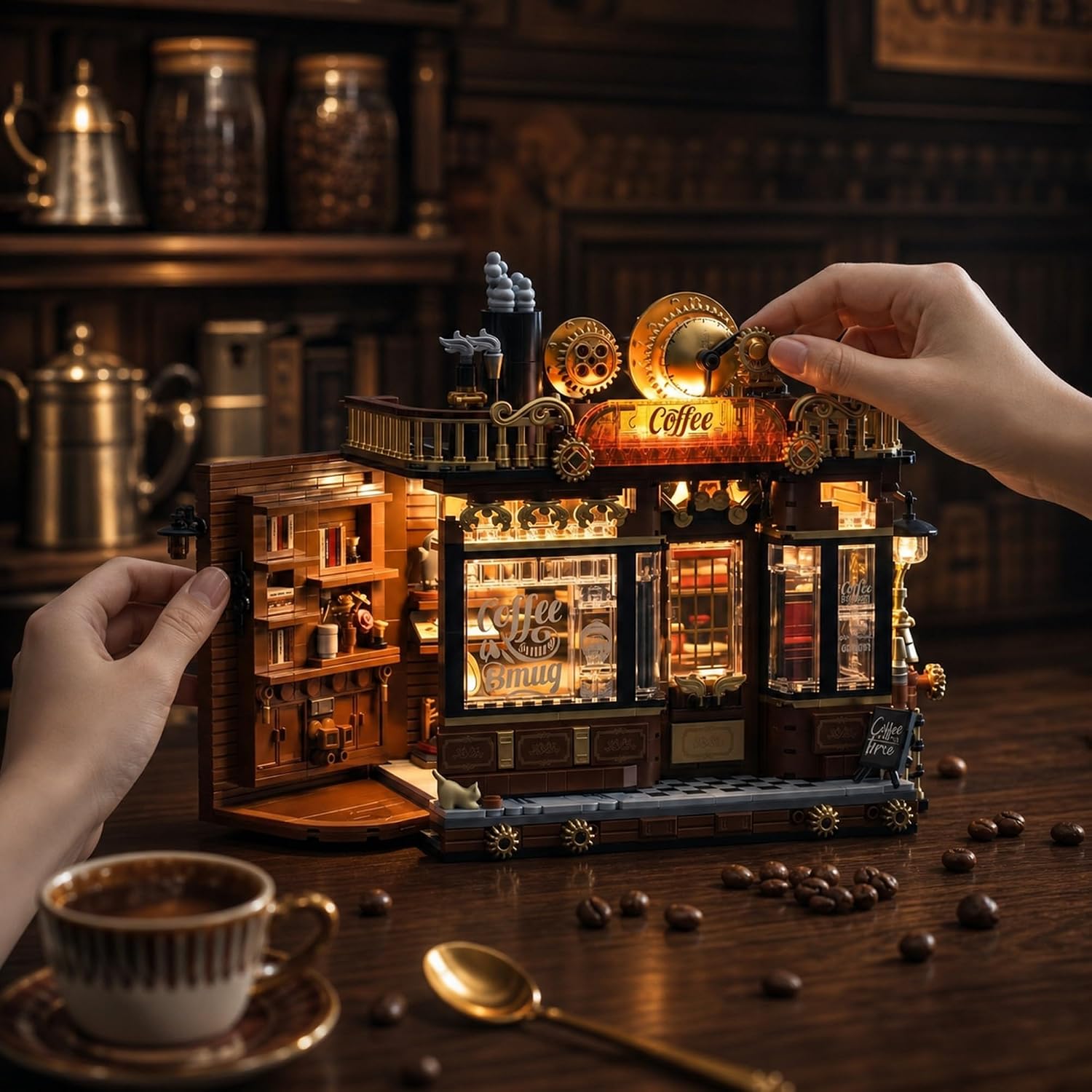 1606 Pcs Steampunk Corner Coff - Vintage Collectible Shop ulasan dan harga