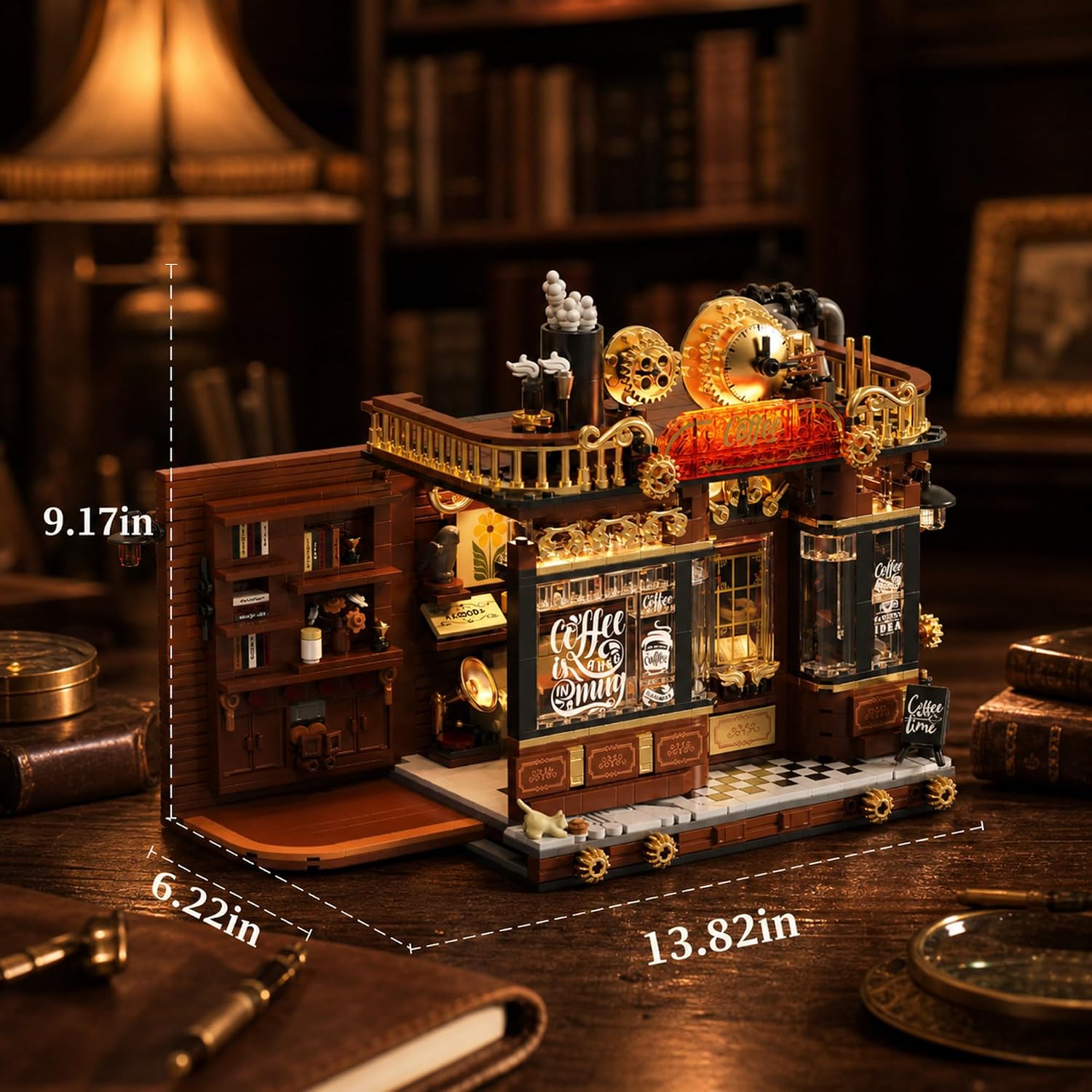 1606 Pcs Steampunk Corner Coff - Vintage Collectible Shop ulasan dan harga