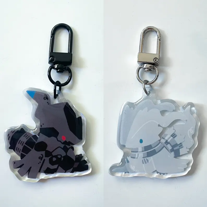 2in Black‑White Tone Monster C - Vintage Collectible Guns ulasan dan harga
