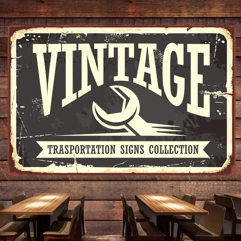 VINTAGE TRASPORTATION SINGS CO - Vintage Collectible Shop ulasan dan harga