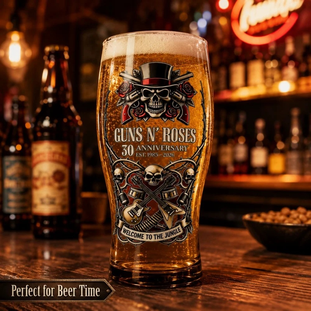 Guns N' Roses Memorial Beer Mu - Vintage Collectible Guns ulasan dan harga