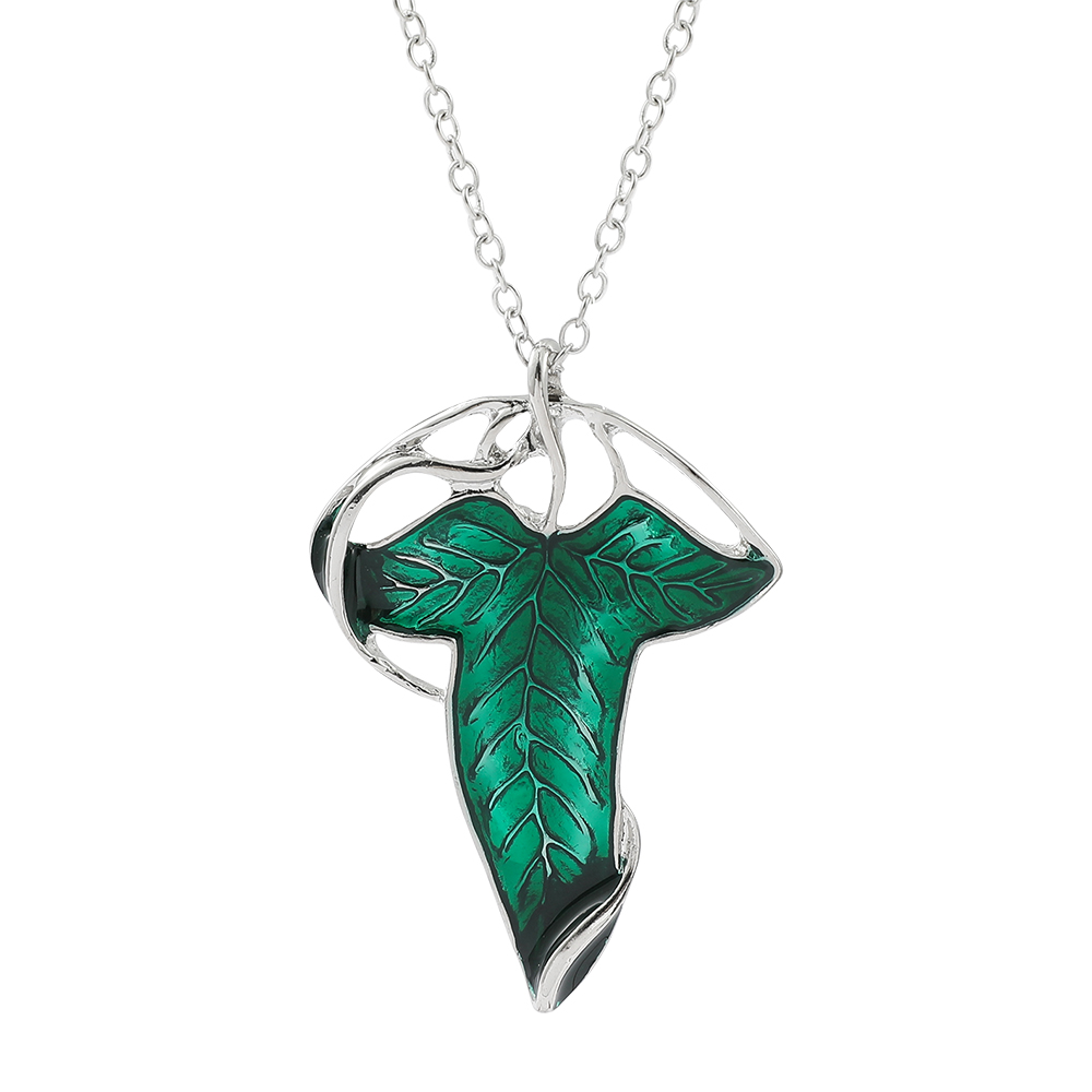 Vintage Green Leaf Pendant Nec - Vintage Collectibles For Sale ulasan dan harga