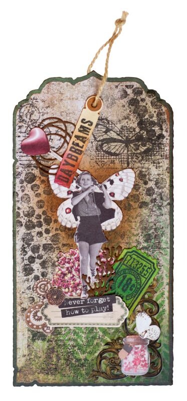 Tag Envelope Grunge Collection - Vintage Collectible Stamps ulasan dan harga