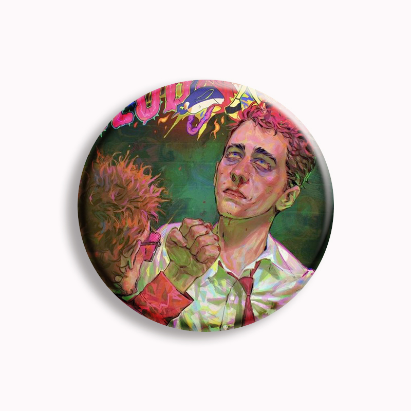 Retro Classic Movie Fight Club - Collectible Vintage Brooches ulasan dan harga