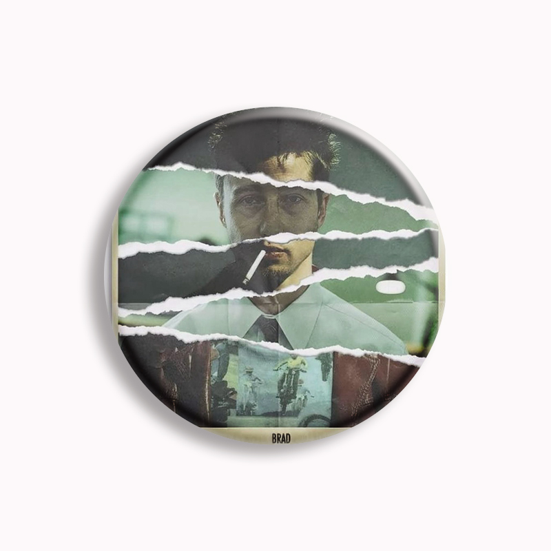 Retro Classic Movie Fight Club - Collectible Vintage Brooches ulasan dan harga