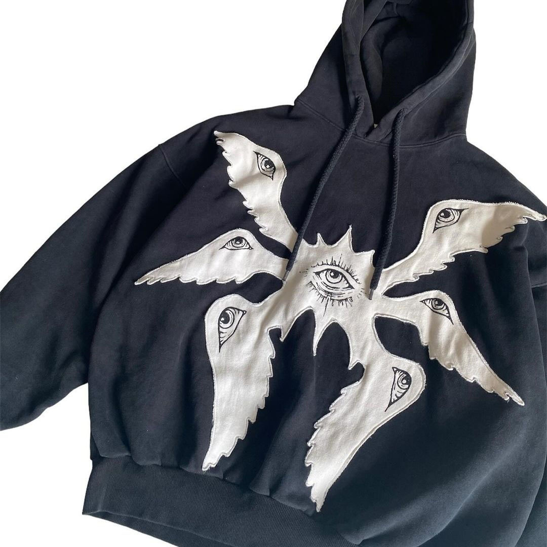 Unisex Funny Printed Hoodie Re - Vintage Collectible Shop ulasan dan harga