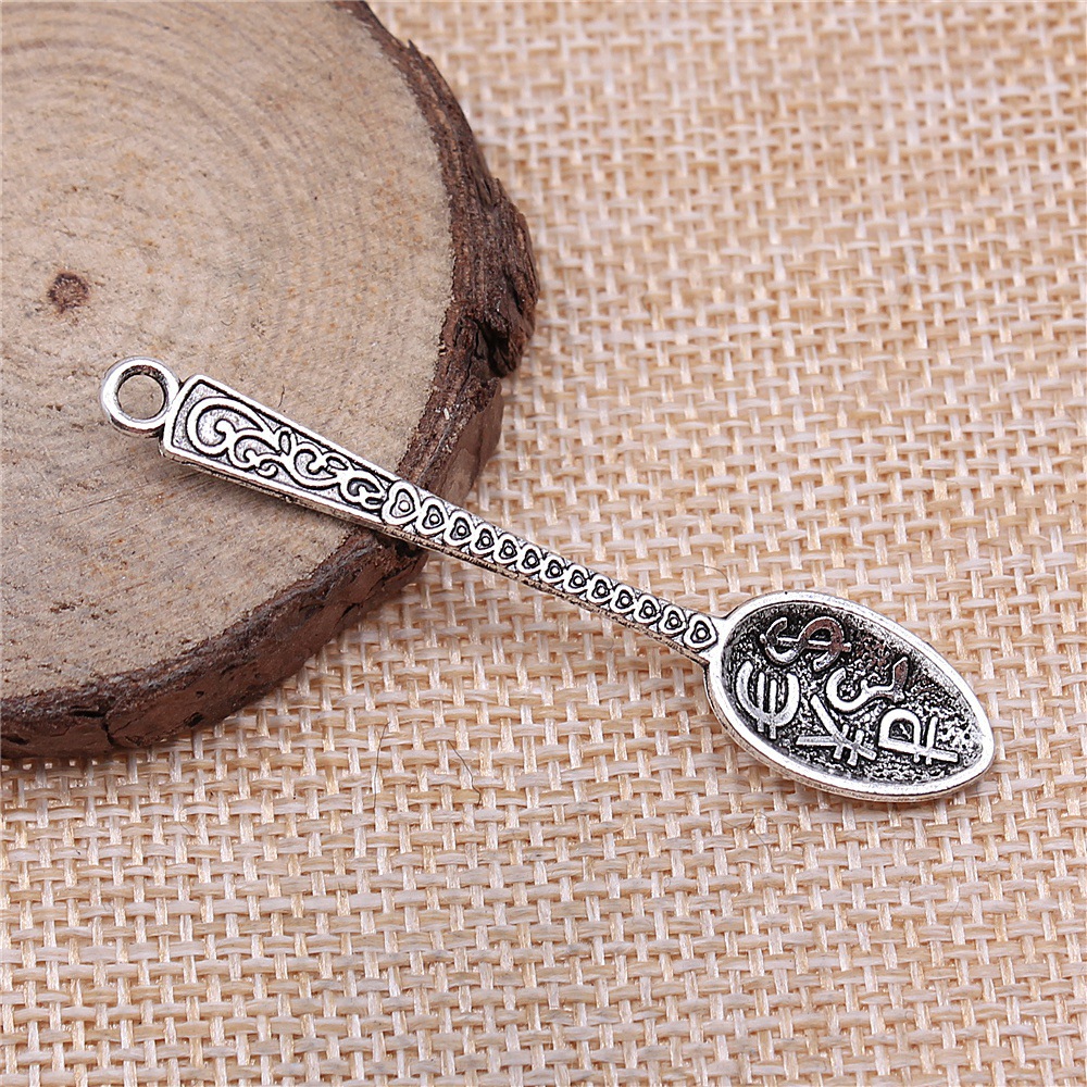 IFOCUS 10pcs/Lot Rich Spoon Ch - Vintage Collectible Spoons ulasan dan harga