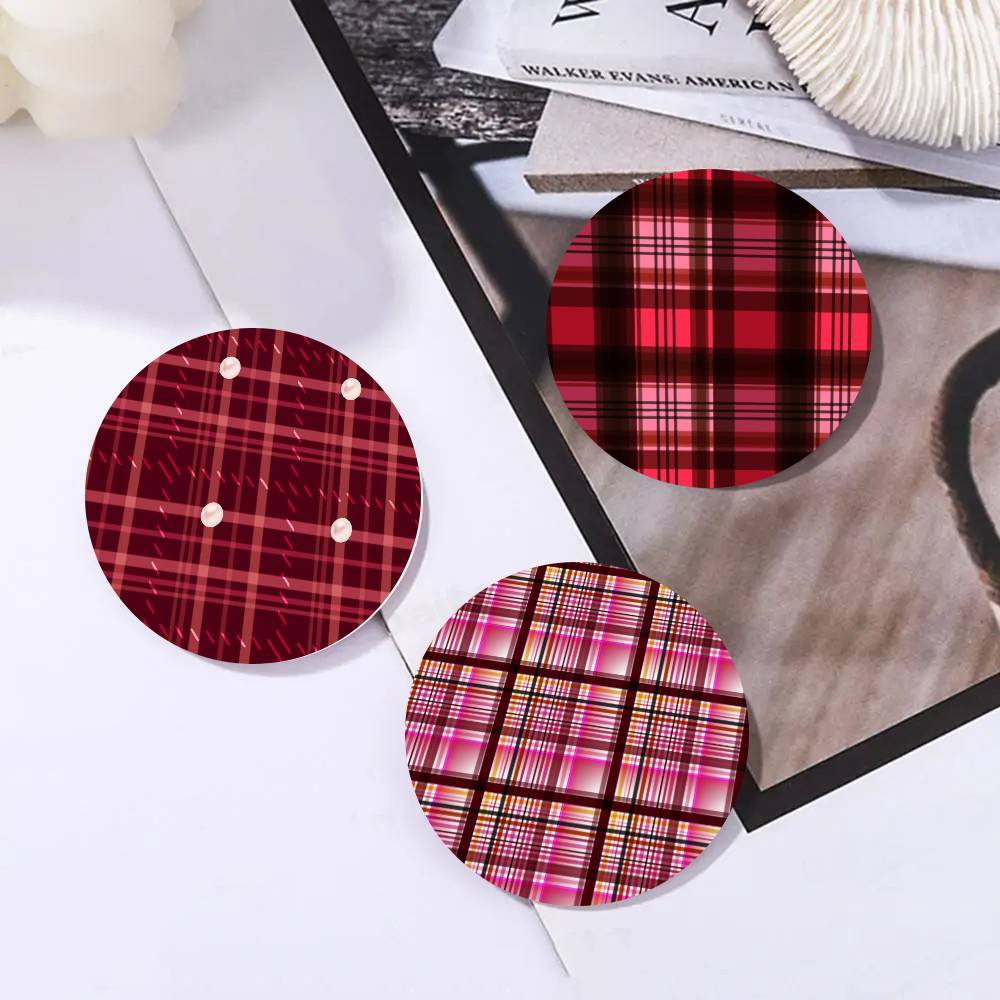 Vintage Checkered Christmas St - Collectible Vintage Brooches ulasan dan harga