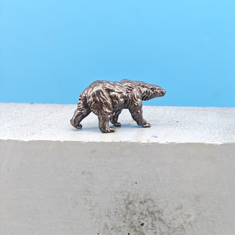 Vintage Brass Walking Brown Be - Vintage Collectible Bears ulasan dan harga