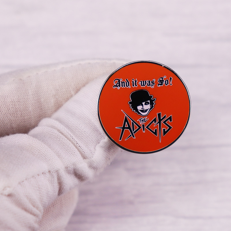 The- Adicts Enamel Pin Vintage - Collectible Vintage Brooches ulasan dan harga