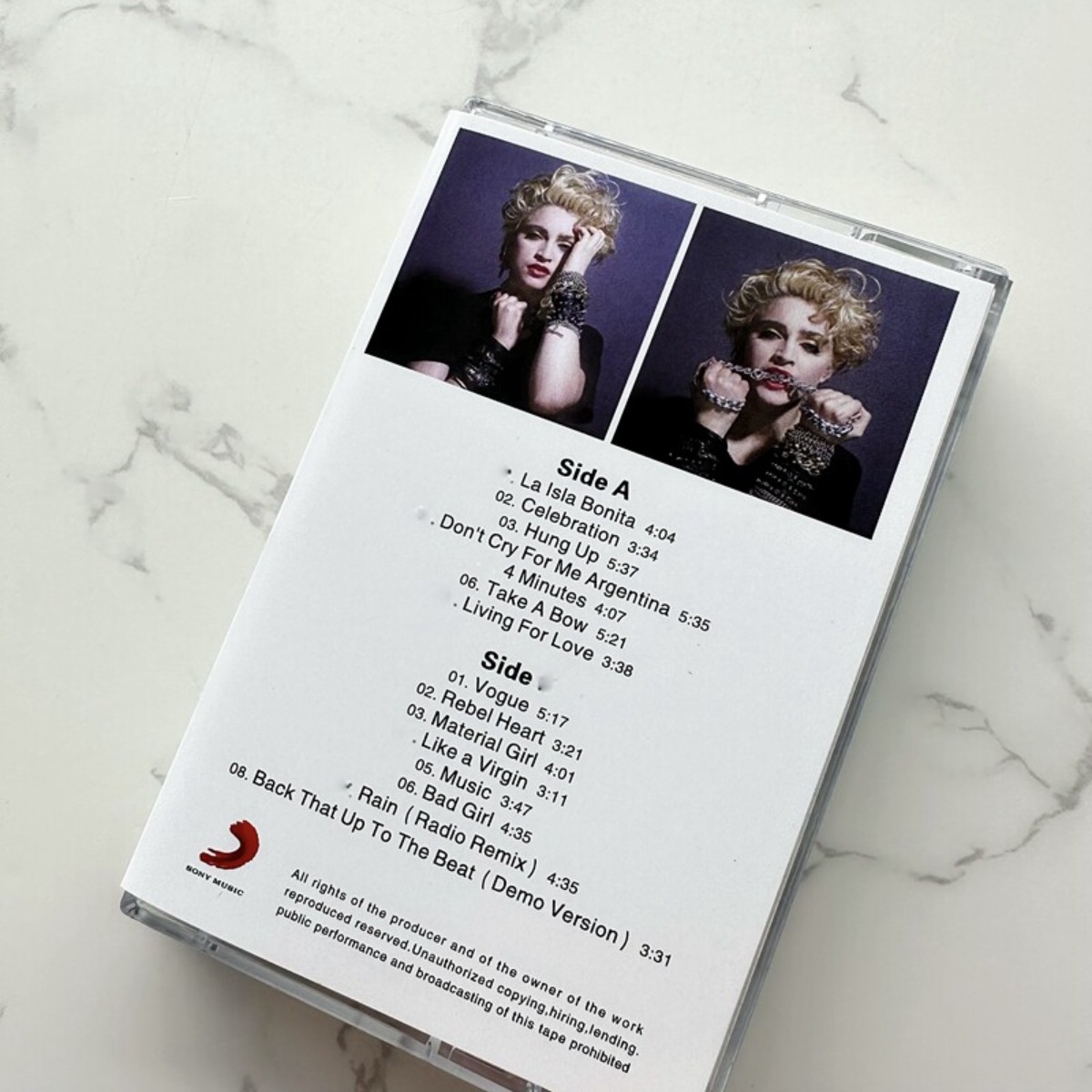 Madonna Classic Pop Music Cass - Vintage And Collectible ulasan dan harga